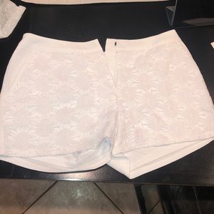 White shorts